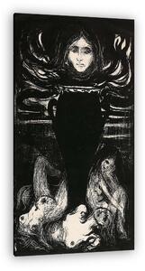 Edvard Munch: Az urna (vászonkép)