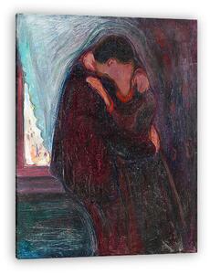 Edvard Munch: A csók (vászonkép)