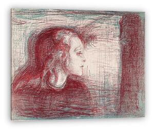 Edvard Munch: A beteg gyermek I. (vászonkép)