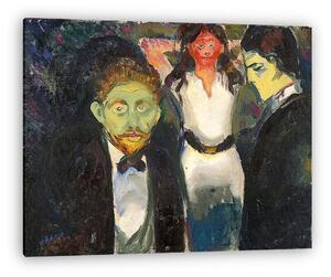 Edvard Munch: Féltékenység (vászonkép)