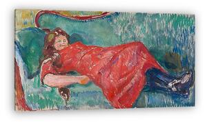 Edvard Munch: Kanapén (vászonkép)