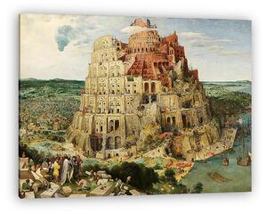 Pieter Bruegel the Elder: Bábel tornya (vászonkép)