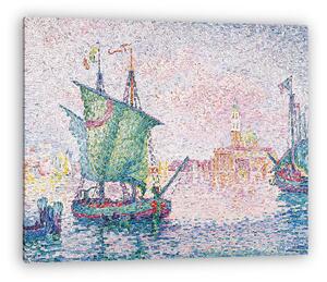 Paul Signac: Velence, A rózsaszín felhő (1909) (vászonkép)