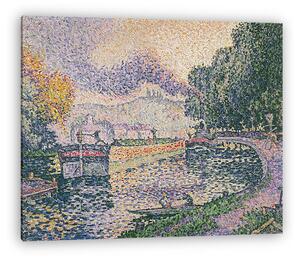 Paul Signac: Vontatóhajó (vászonkép)
