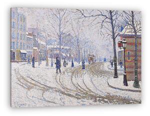 Paul Signac: A havas Boulevard de Clichy (1886) (vászonkép)