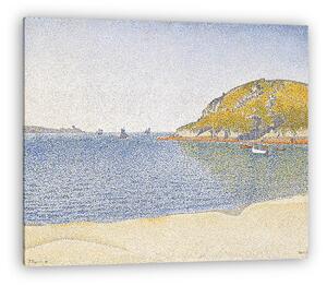 Paul Signac: Kikötő Saint-Cast-nál (1890) (vászonkép)