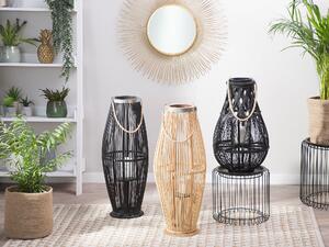 Fekete bambuszlámpás 72 cm TAHITI