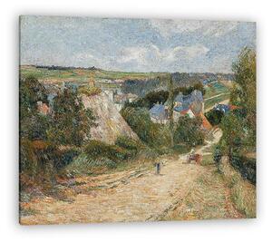 Paul Gauguin: Út Osny faluba (vászonkép)