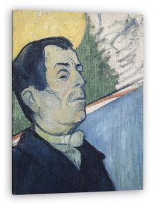 Paul Gauguin: Férfi portré (vászonkép)