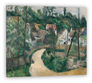 Paul Cézanne: Kanyar (vászonkép)
