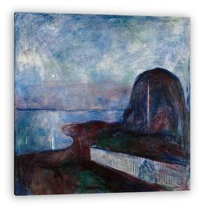Edvard Munch: Csillagos éj - színverzió 2. (vászonkép)