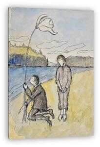 Hugo Simberg: Csodavirág (vászonkép)
