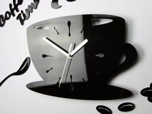 Modern falióra Cup Clock (öntapadós falióra)