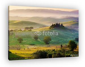 Val d'Orcia, Toscana (vászonkép)