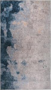 Kék-krémszínű mosható szőnyeg 180x120 cm - Vitaus