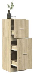 VidaXL Patikaszekrény - Sonoma Tölgy - Fa - 40x41x118 cm