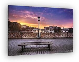 Pont des arts Paris France (vászonkép)