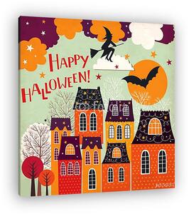 Halloween ünnepi kártya (vászonkép)