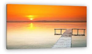 Balaton nyáron (vászonkép)