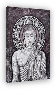 Buddha akril festmény (vászonkép)