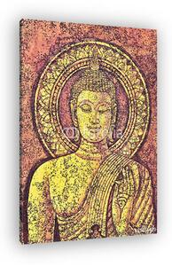 Buddha akrilfestmény (vászonkép)