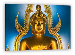 Arany buddha szobor (vászonkép)