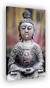 Buddha szobor (vászonkép)