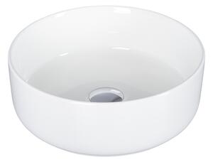 EROS SIMPLE 8 - PULTRA ültethető - Top Counter - porcelán mosdó - 36 x 36 x 13 cm