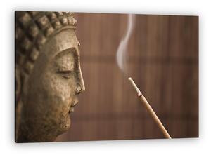Füst 4 buddha (vászonkép)