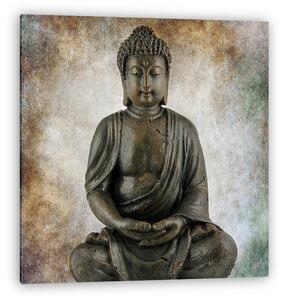 Ülő Buddha (vászonkép)