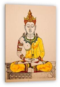 Buddha kép (vászonkép)