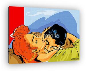 Pop art, szenvedély (vászonkép)