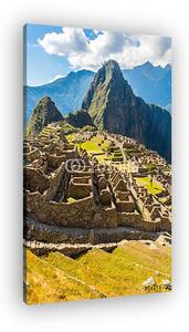 Rejtélyes város - Machu Picchu, Peru, Dél-Amerika. (vászonkép)
