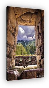 Inca város Machu Picchu (Peru) (vászonkép)