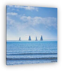 Regatta verseny (vászonkép)
