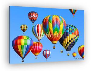 Hőlégballon fesztivál (vászonkép)