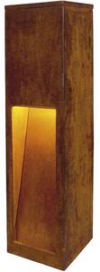 Kültéri állólámpa 50 cm, rozsda színű (Rusty Slot)
