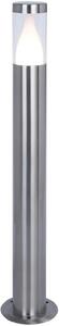 Kültéri LED állólámpa 3,7 W, melegfehér, 75 cm, ezüstszínű (Virgo)