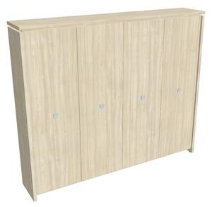 Verno magas gardrób 248 x 46 x 210 cm, akác