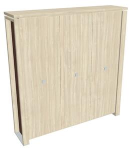 Verno+ S magas gardrób 200 x 46 x 210 cm, akác / barna