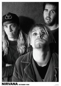 Plakát Nirvana - October 1990, (59.4 x 84.1 cm)