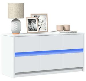 VidaXL LED-es TV Szekrény - Fehér - 100x34x50 cm