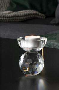 Burano - Gyertyatartó átlátszó üvegből