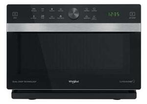 Whirlpool MWSC 833 SB Mikrohullámú sütő, 33L, 900W, Crisp, Dual Crisp, Ezüst