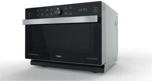 Whirlpool MWSC 833 SB Mikrohullámú sütő, 33L, 900W, Crisp, Dual Crisp, Ezüst