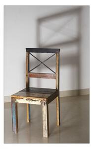 Massziv24 - OLDTIME szék, 4 szett, lakkozott indiai paliszander