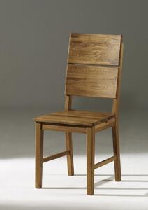 Massziv24 - KAI szék, masszív lakkozott természetes tölgy - demont