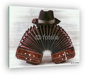 Bandoneon tango eszköz (vászonkép)