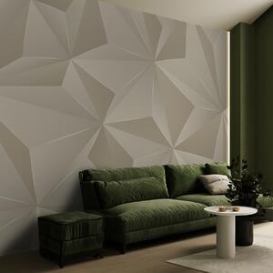 Fotótapéta Geometrikus minta texturált fazettákkal, Modern fotótapéta, Modern fotótapéta, u42449 - Muralas.hu
