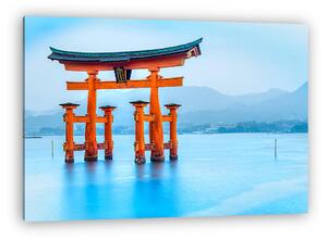 Miyajima Torii kapu, Japán. (vászonkép)